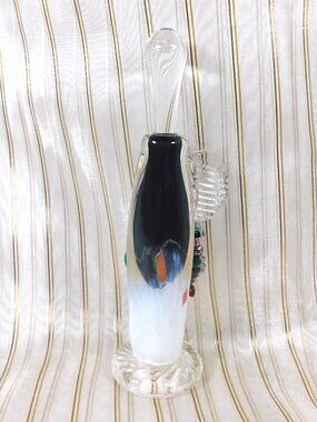 Unuaual Art Glass Perfume Bottle # 26409